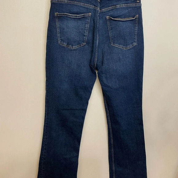 Zara|| Blue Jean Boot Cut, Size 14. Worn Once. With stretch - Picture 7 of 9